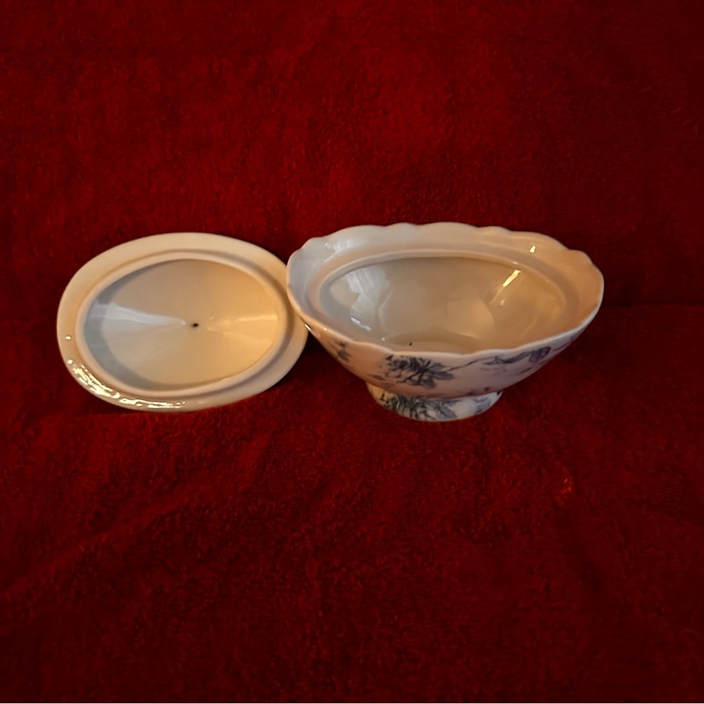 Blue Tolle peppertree Teaware sugar bowl. - Picture 6 of 9